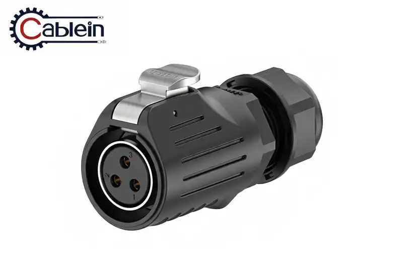 LP20 3-Pin Waterproof Aviation Connector